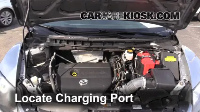 2011 Mazda CX-7 Sport 2.5L 4 Cyl. Air Conditioner Recharge Freon